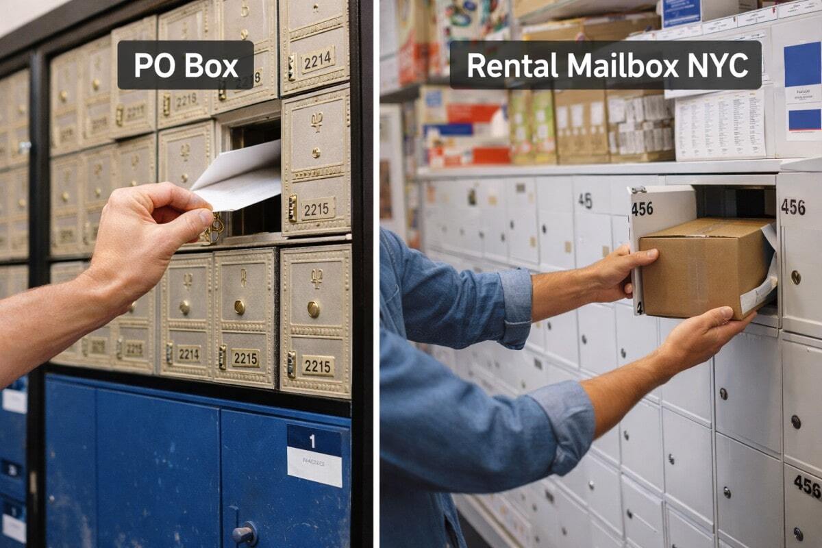 Blog-PO Box NYC vs Rental Mailbox NYC: Which Is Better for Packages?